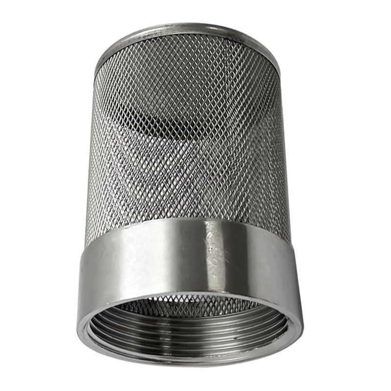 AIMCOCO Store 1inch SUS304 Stainless Steel Filter Head with Internal Thread Diameter of 32mm Connected to DN25 1" Water Pipe Filter Used to Remove Debris and Reduce Solid Entry - Image 1